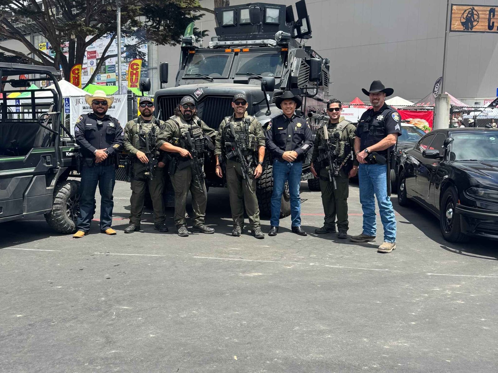 SPD Rodeo 2025 SWAT and Chief